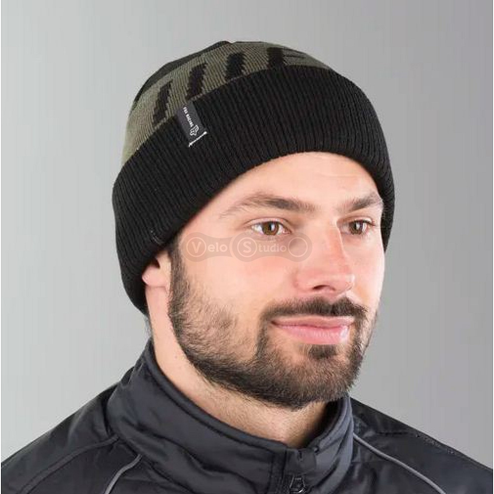 Шапка FOX Down Shift Beanie чёрная - акрил