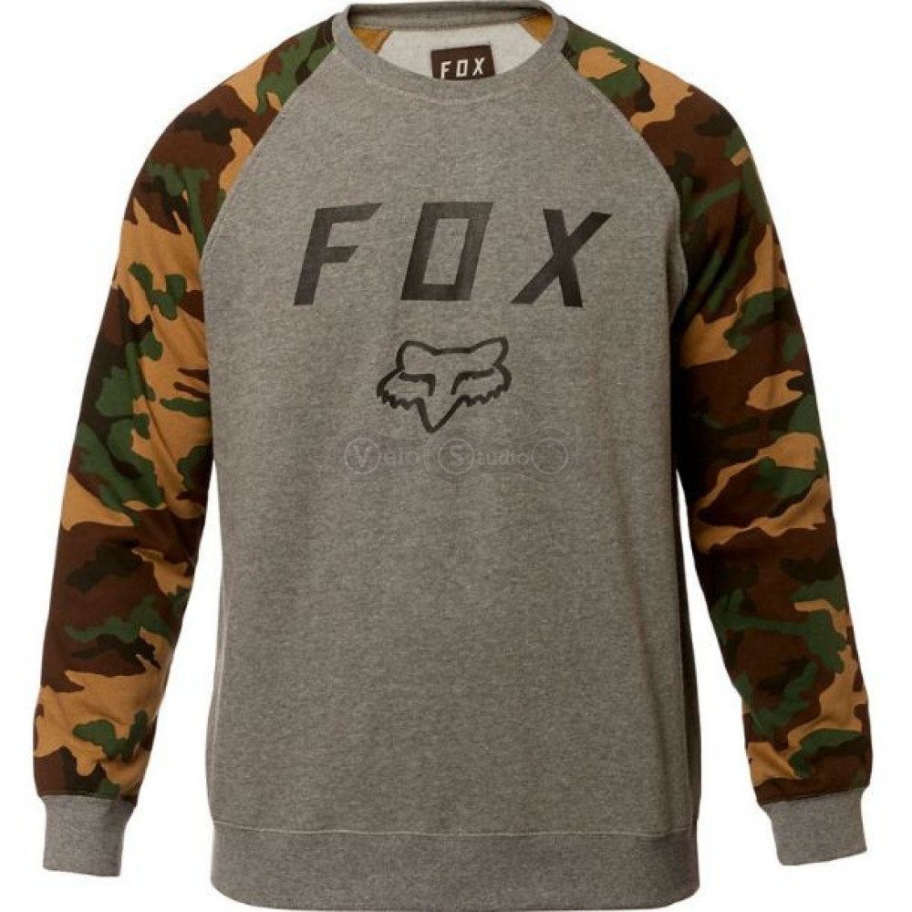 Толстовка FOX Legacy Crew Fleece Heather Graphite