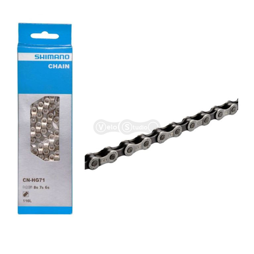 Ланцюг Shimano CN-HG71 6-7-8 швидкостей 116 LINK