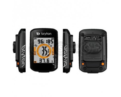 GPS компьютер Bryton Rider 15 E чёрный 30 функций