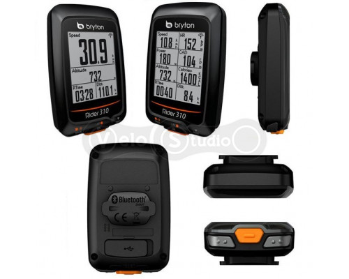 GPS компьютер Bryton Rider 310 T 70 функций + датчик каденса и пульса