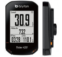 GPS комп'ютер Bryton Rider 420 E чорний 72 функції