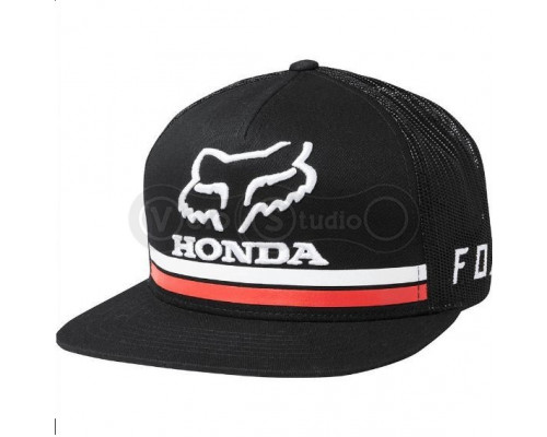 Кепка FOX Honda Snapback Black OS