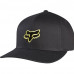 Кепка FOX Legacy Flexfit Hat Black Yellow S/M