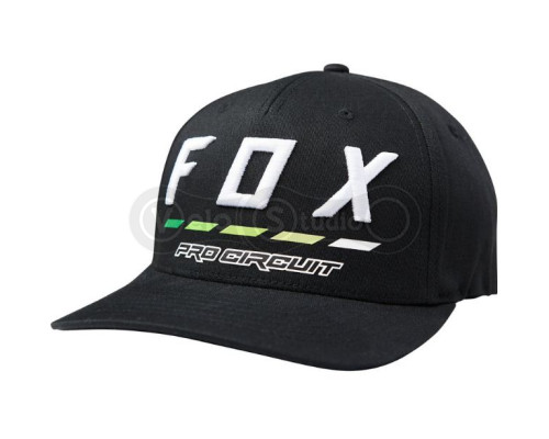 Кепка FOX Pro Circuit Draftr Flexfit Black S/M