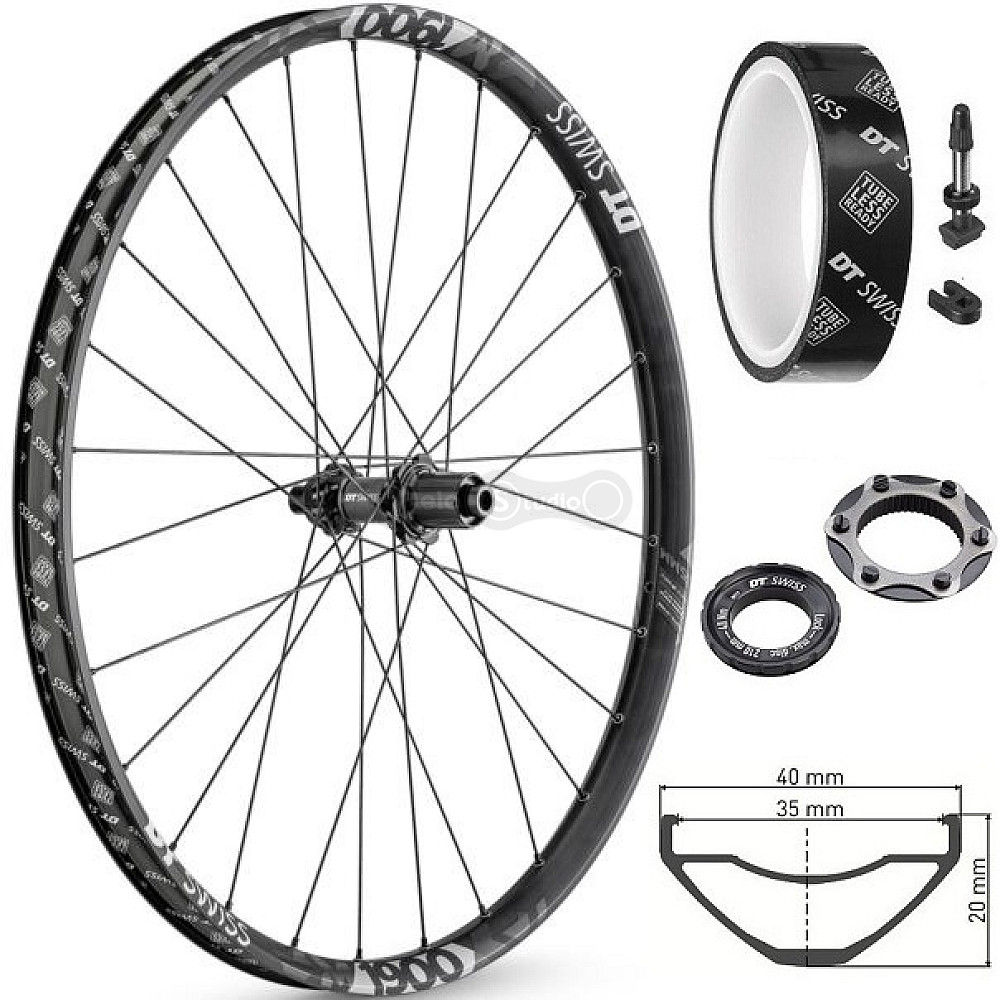 Колесо заднее DT Swiss M 1900 Spline 27,5 дюймов IS 35 12/142 Shimano