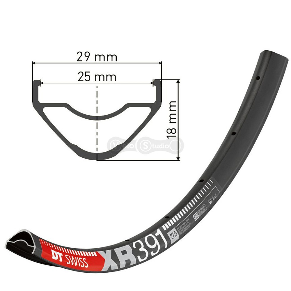 Обод DT Swiss XR 391 29 дюймов 32 спицы