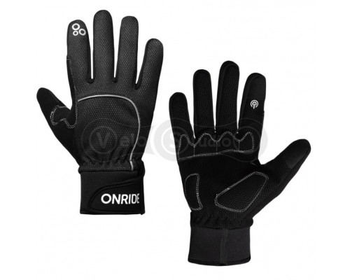 Перчатки зимние ONRIDE Icy 10 черные размер M