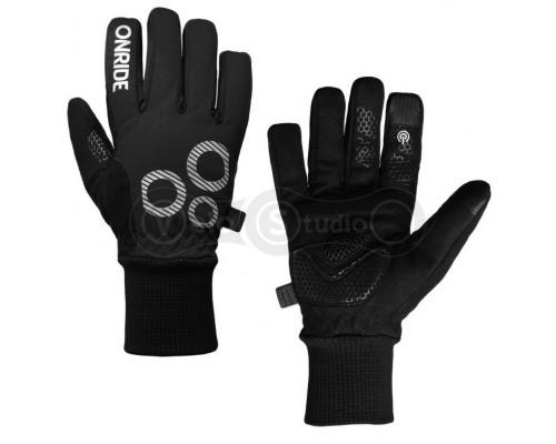 Перчатки зимние ONRIDE Icy 20 черные размер XXL