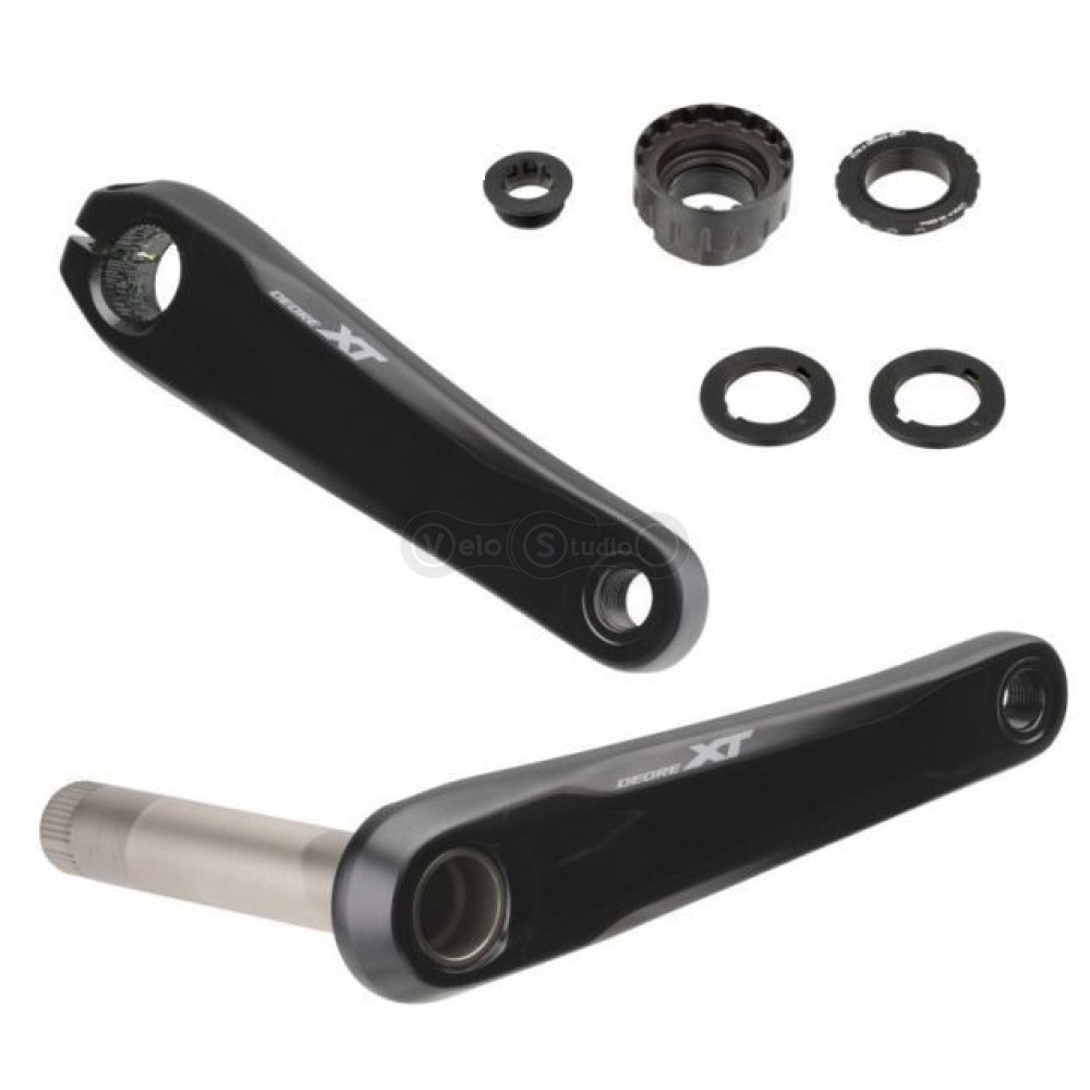 Шатуны Shimano FC-M8100-1 DEORE XT Boost 12 скоростей 175 мм