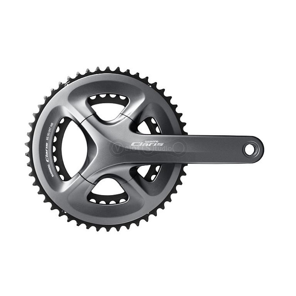 Шатуны Shimano FC-R2000 Claris 2x8 скоростей Hollowtech II 175 мм 50x34