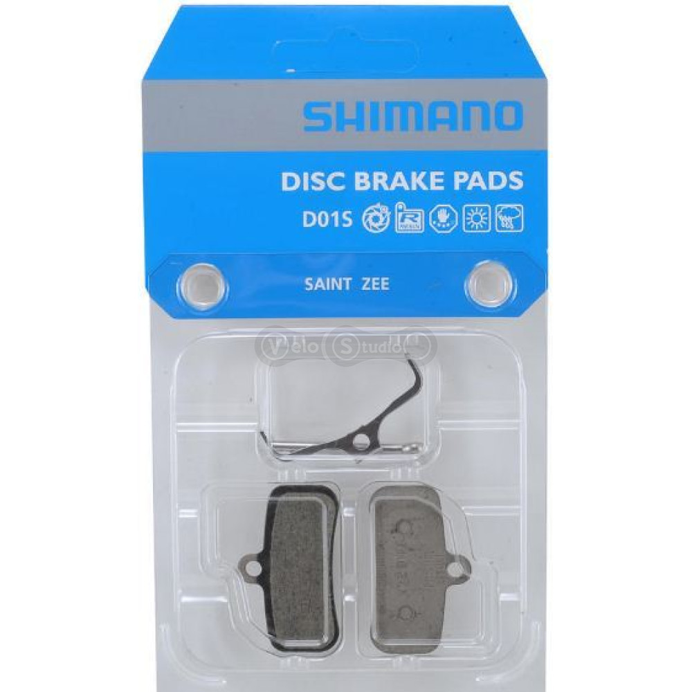 Колодки гальмові Shimano D01S органіка, Y8FF98020