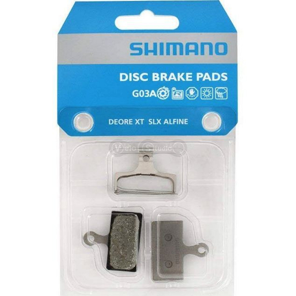 Колодки гальмові Shimano G03A органіка, Y8LV98010