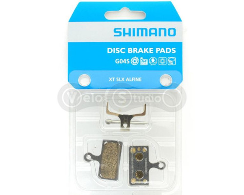 Тормозные колодки Shimano G04S XTR/XT/SLX металл