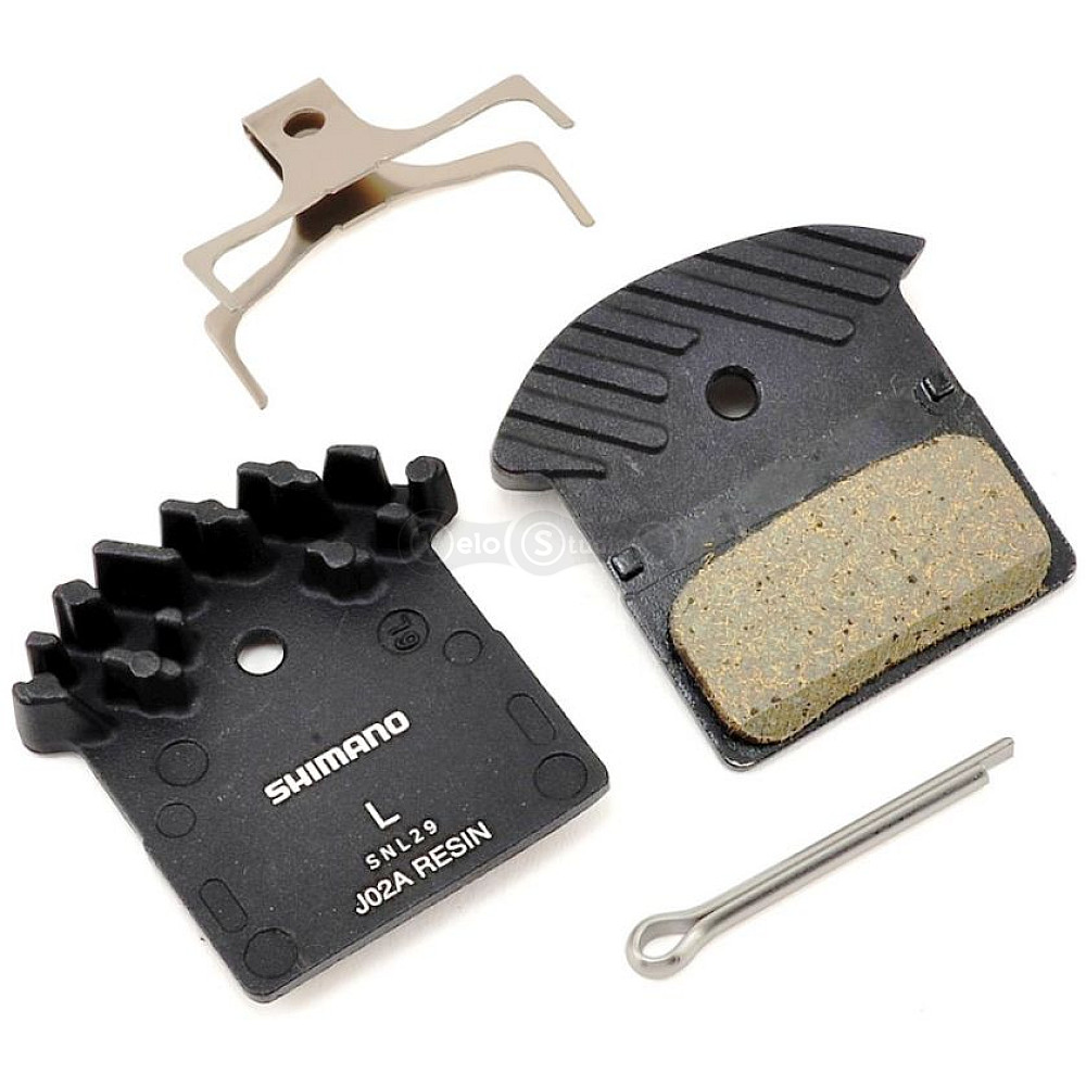 Тормозные колодки Shimano J02A + радиатор органика, Y8LW98040