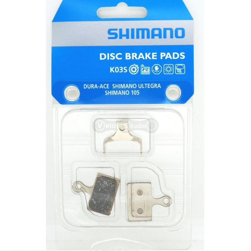 Тормозные колодки Shimano K03S органика, Y8Y898010