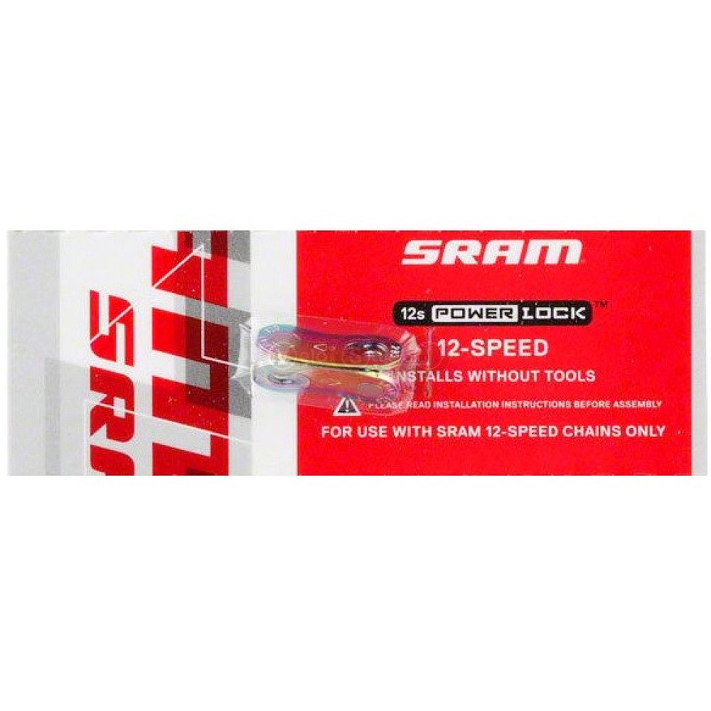 Замок цепи Sram PowerLock Red / Force 12 скоростей