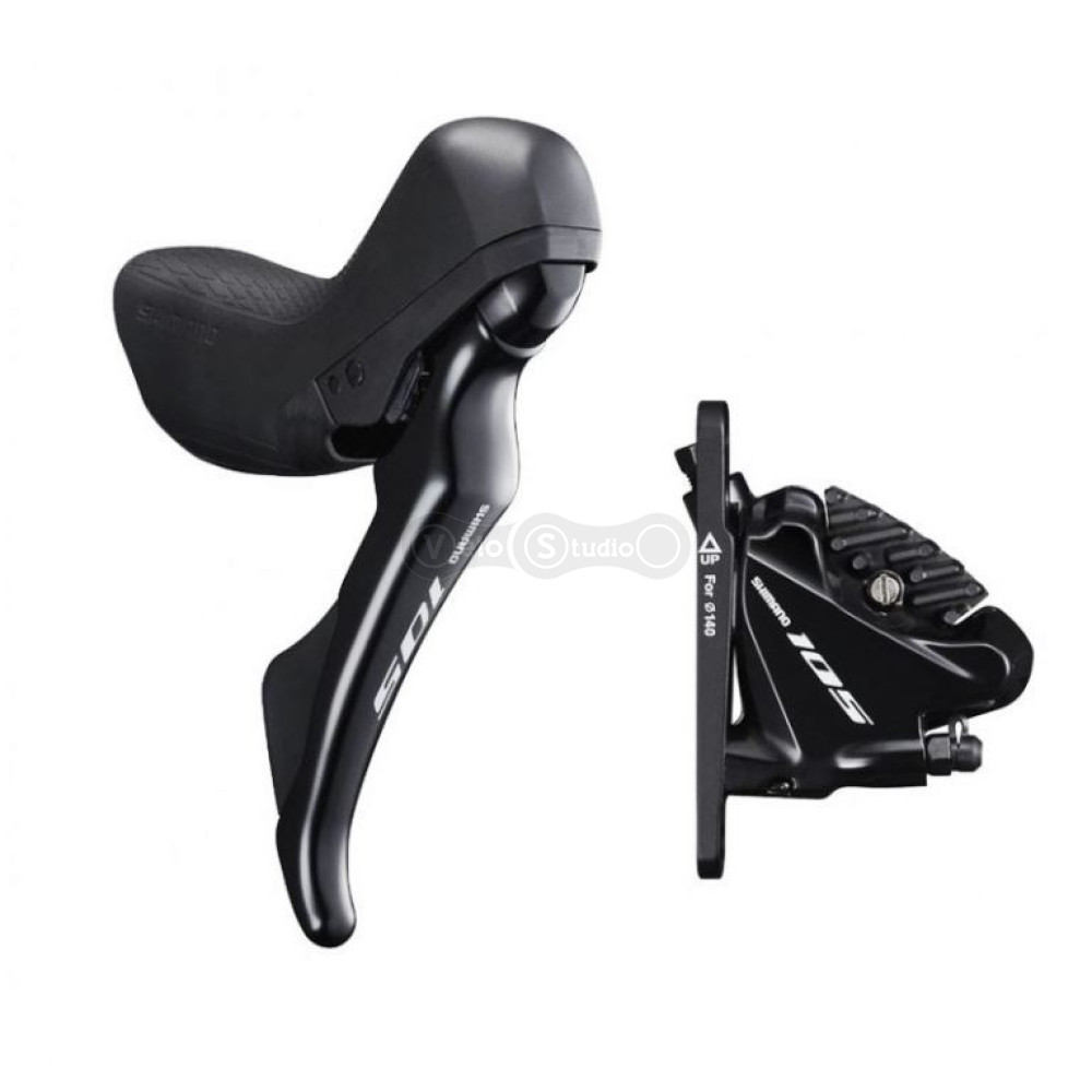 Комплект тормоза Shimano 105 ST-R7020+BR-R7070 Задний 11 скоростей