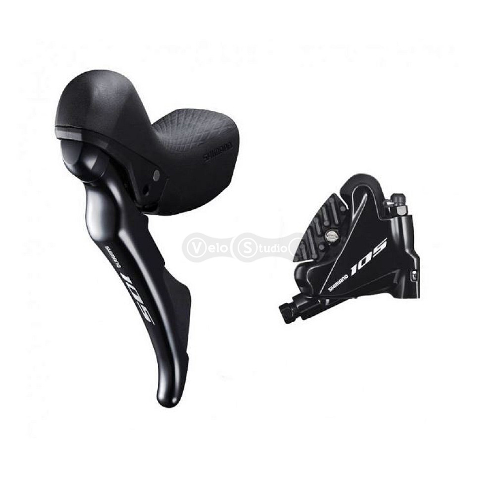 Комплект тормоза Shimano 105 ST-R7020+BR-R7070 Передний 2 скорости