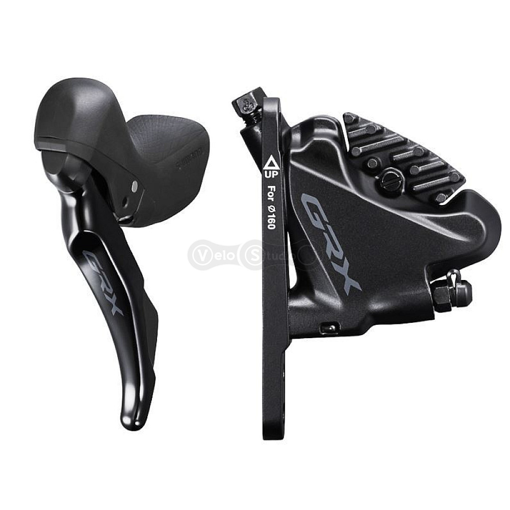 Комплект тормоза Shimano GRX ST-RX400+BR-RX400 Передний 2 скорости