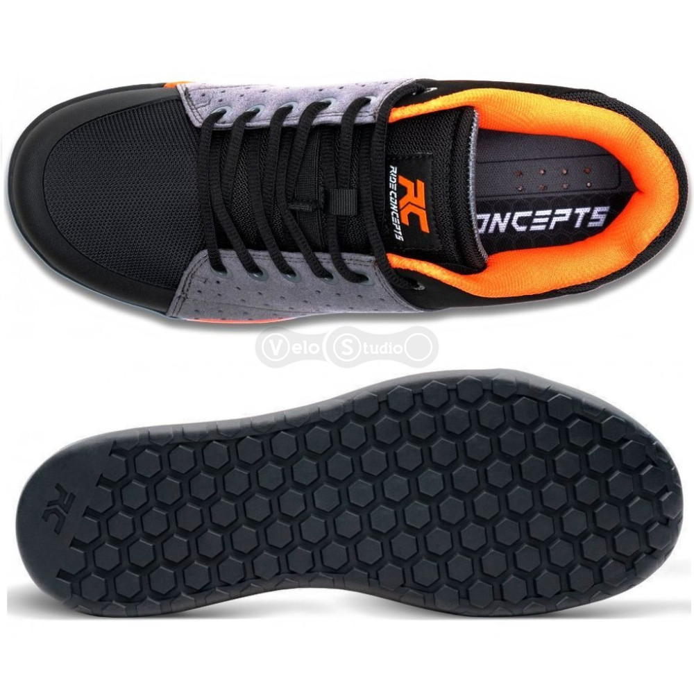 Вело обувь Ride Concepts Livewire Men's Charcoal Orange US 10.0