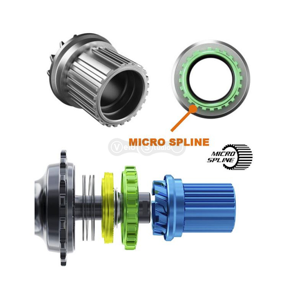 Втулка задняя Shimano FH-M410 142×12 мм 32H Micro Spline