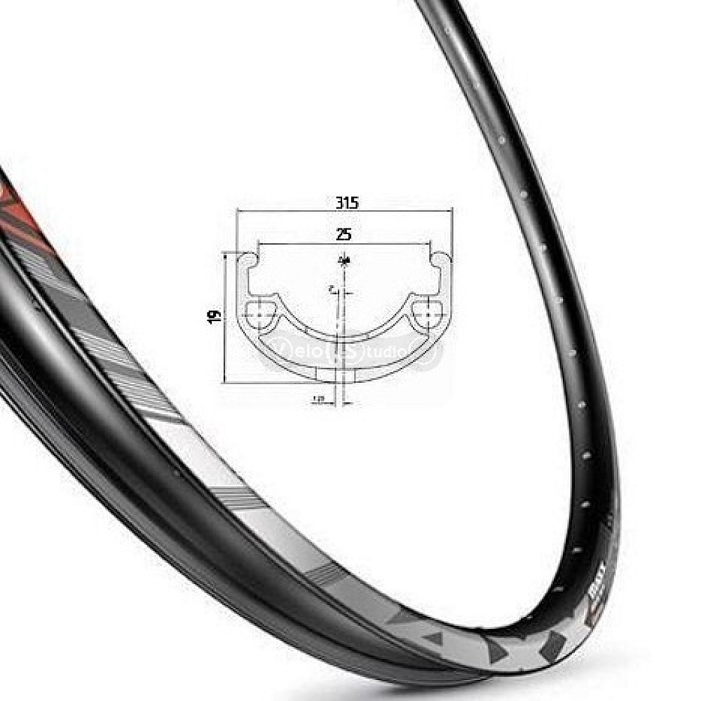 Обод Mach1 MAXX DISC 27,5, 32 спицы, бескамерный