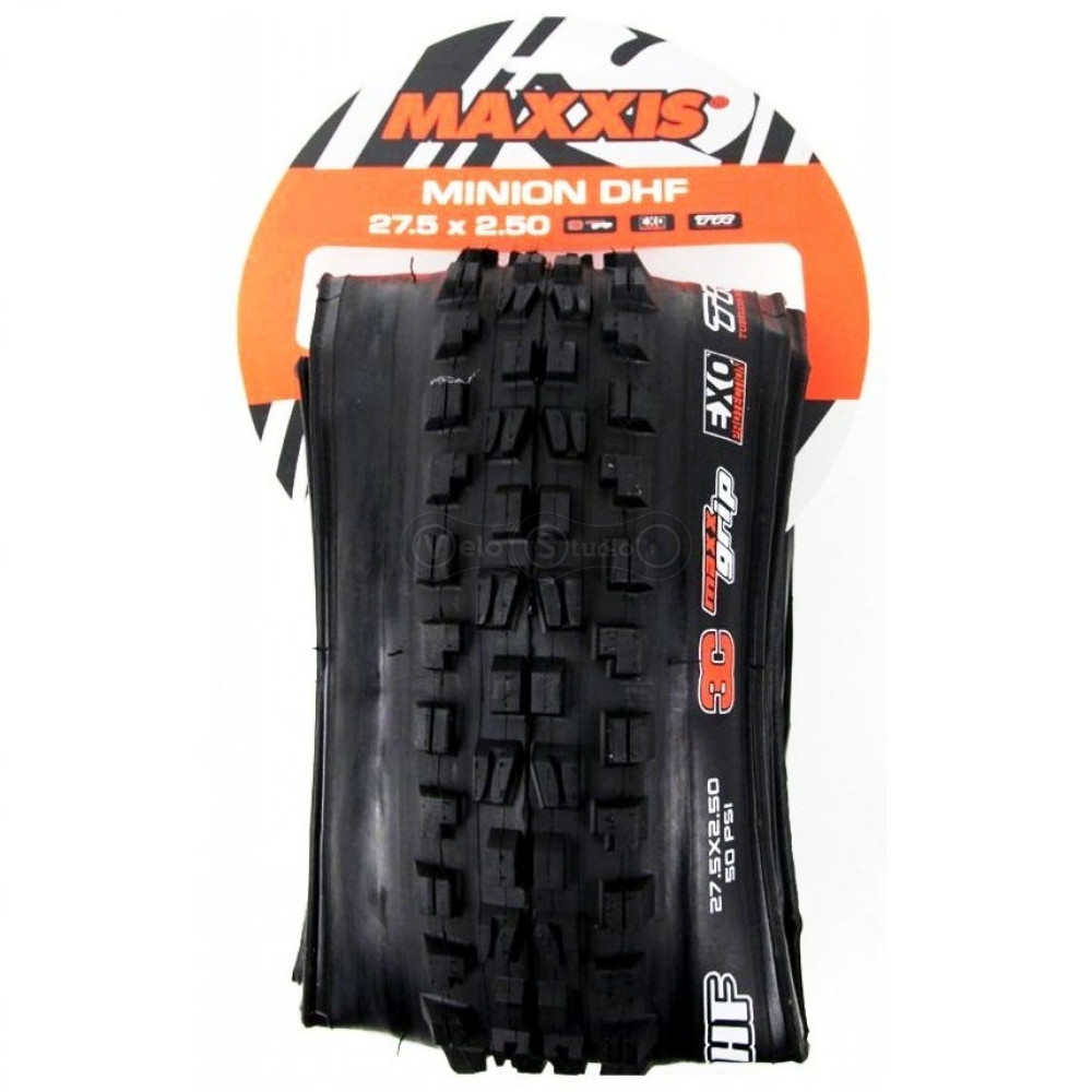 Покрышка Maxxis Minion DHF 27.5x2.50, складная, WT, 60TPI, 3C Maxx Gripp/EXO/TR, 60a передняя