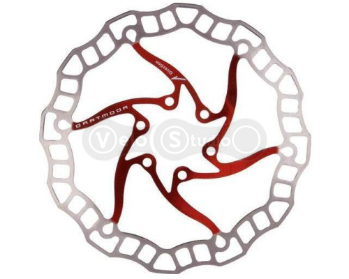 Ротор Dartmoor Nano 160 мм червоний