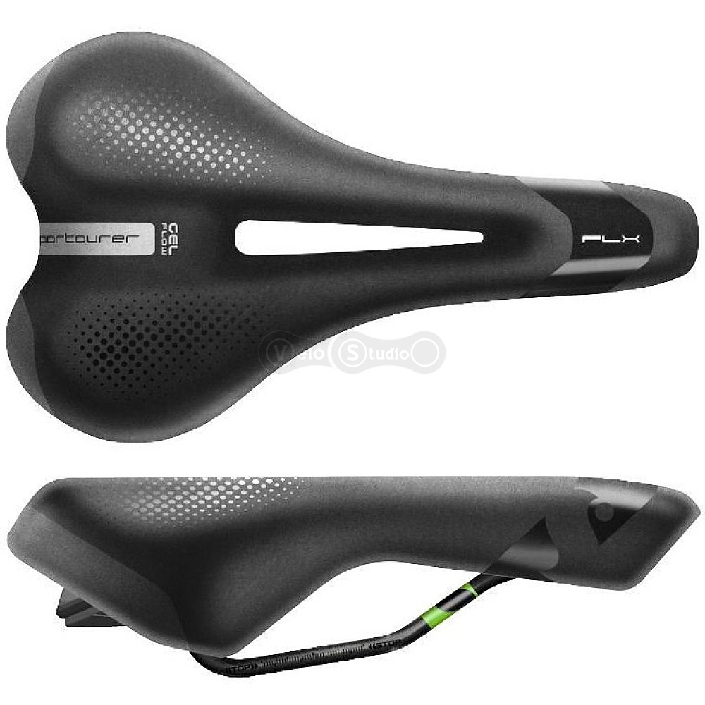 Седло Sportourer FLX Man Gel Flow Hi-Viz