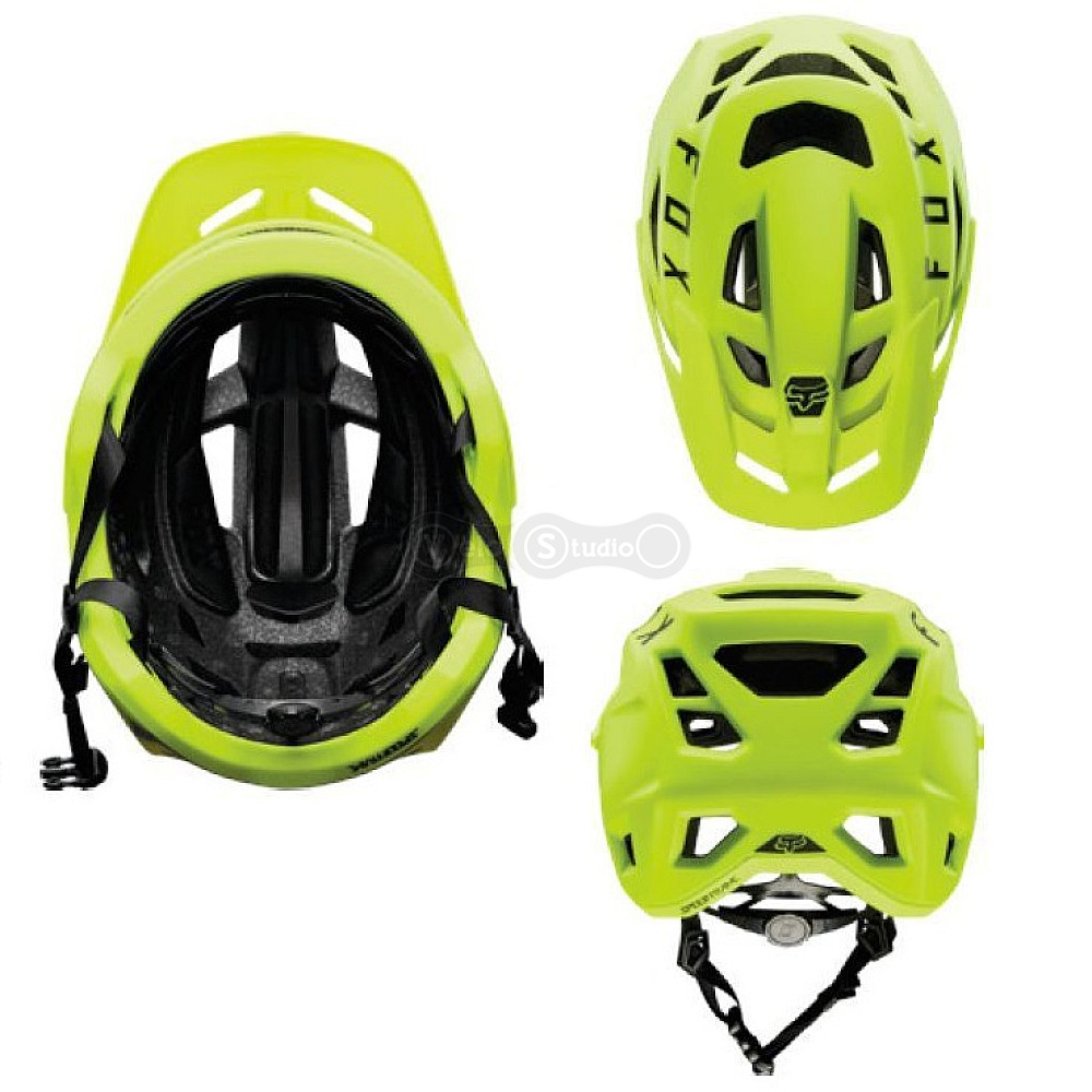 Вело шолом FOX SpeedFrame Flo Yellow розмір S