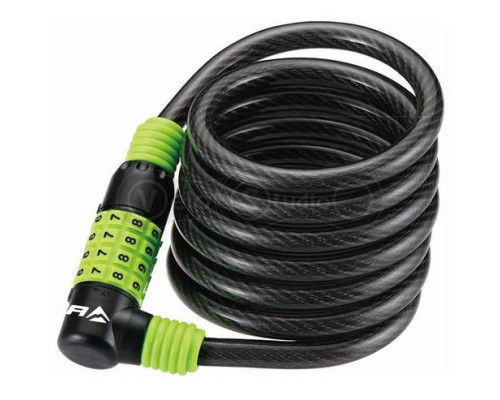 Замок кодовий Merida CABLE LOCK 4 DIGITS 10х1800 мм