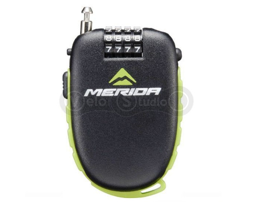 Замок Merida Retractable Cable Coffee Lock 1,6x1200 мм