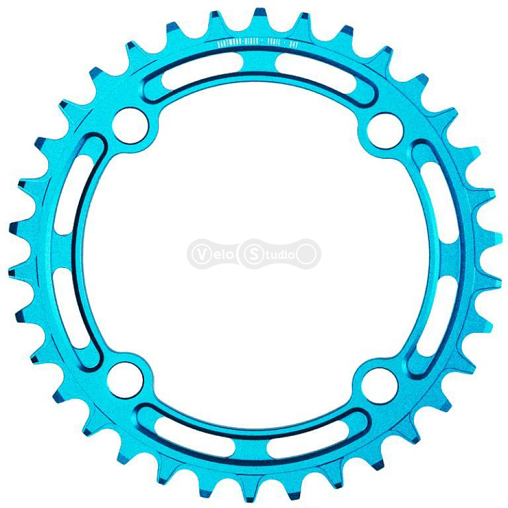 Звезда DARTMOOR MTB Trail, narrow-wide, 30Т BCD 104 бирюзовый