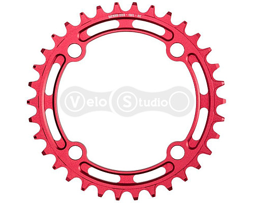 Звезда DARTMOOR MTB Trail, narrow-wide, 30Т BCD 104 красный