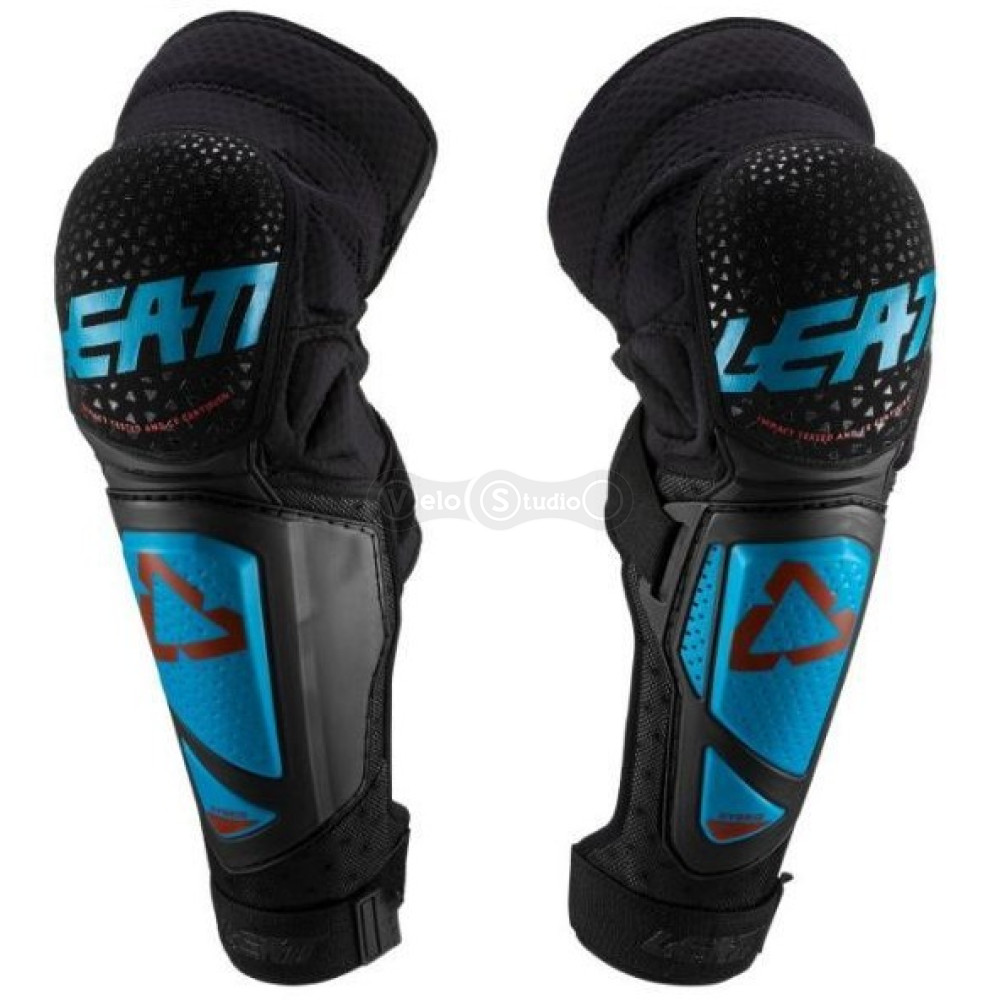 Наколенники LEATT Knee & Shin Guard 3DF Hybrid EXT Fuel Black размер XXL