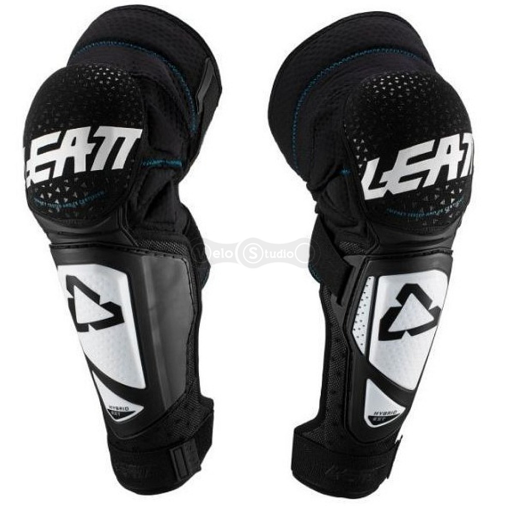 Наколенники LEATT Knee & Shin Guard 3DF Hybrid EXT White Black размер L/XL