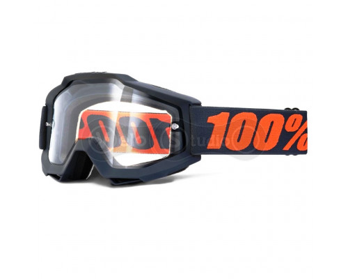Очки-маска Ride 100% Accuri Enduro Goggle Gunmetal - Clear Dual Lens