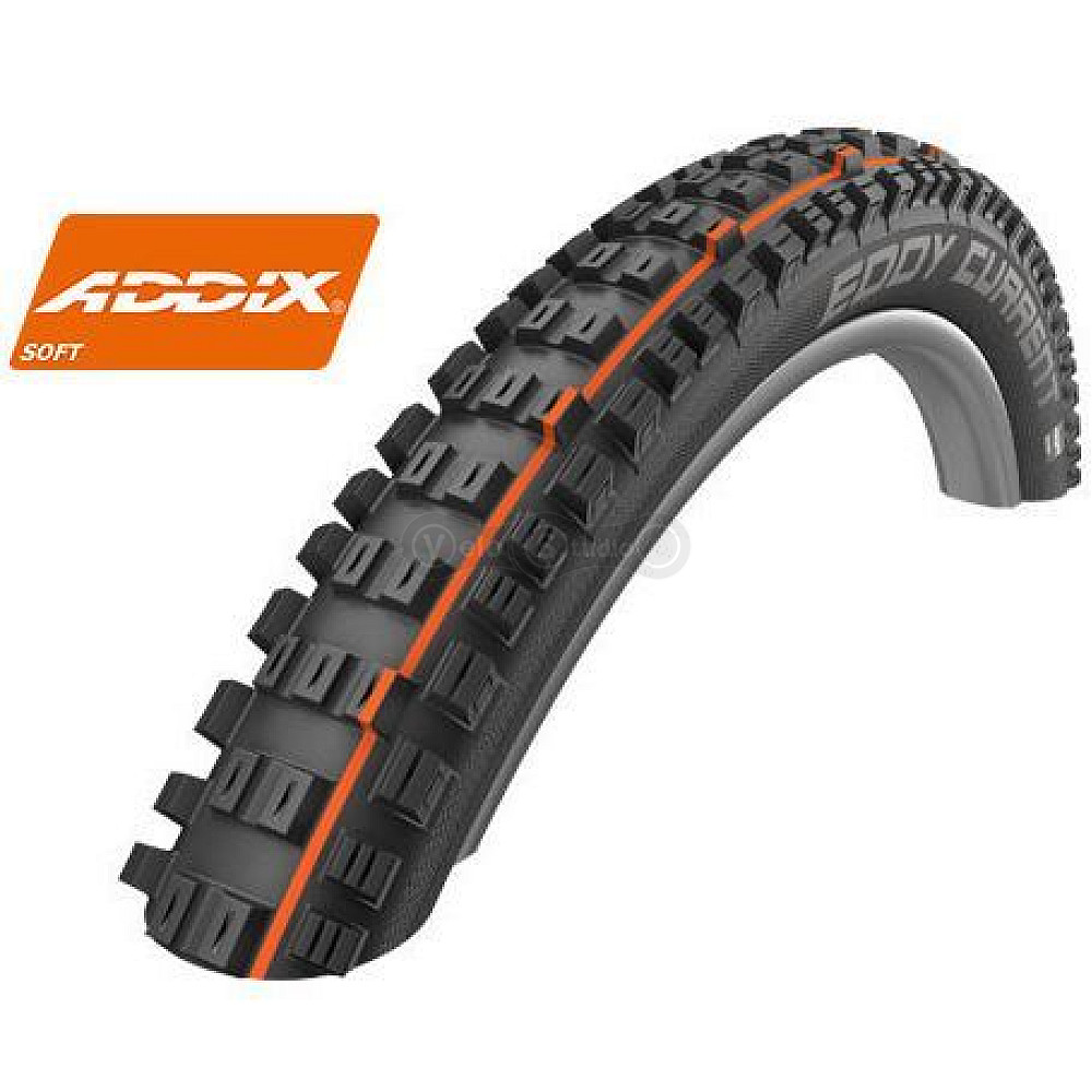 Покрышка Schwalbe Eddy Current Front Evo Addix SuperGravity SnakeSkin E-bike 27.5+x2.80