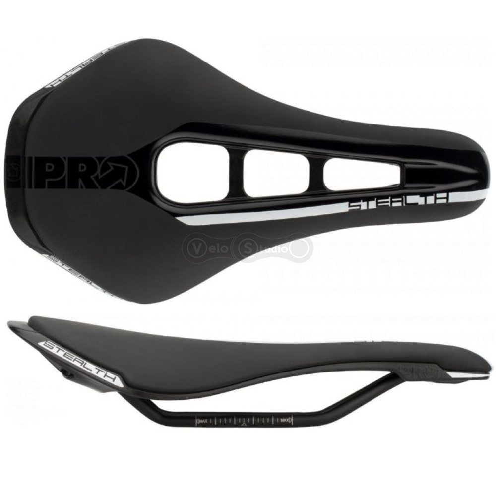 Сідло PRO Stealth Stainles Saddle 255x142 мм