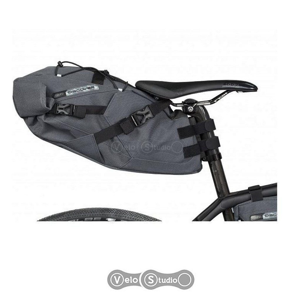 Сумка на подседельный штырь PRO Discover Seatpost Bag 15L серая