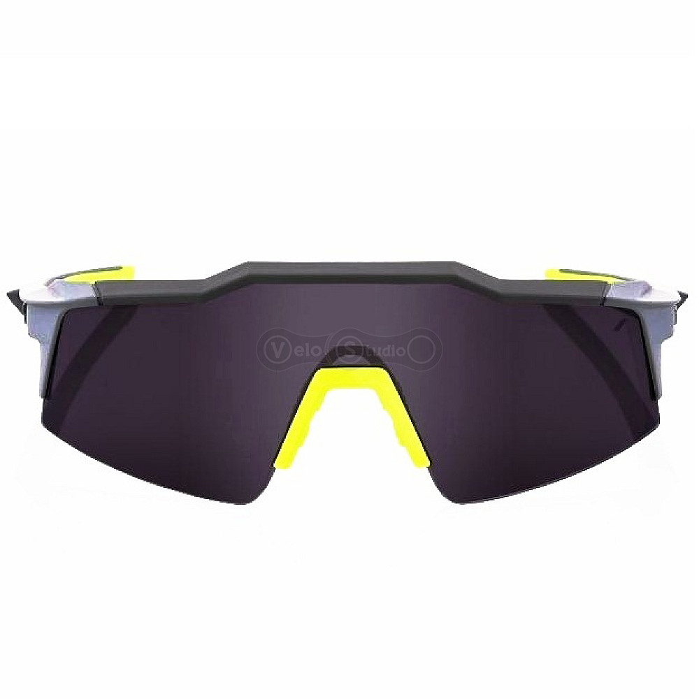 Велосипедные очки Ride 100% Speedcraft - Soft Tact Midnight Mauve - Purple Lens