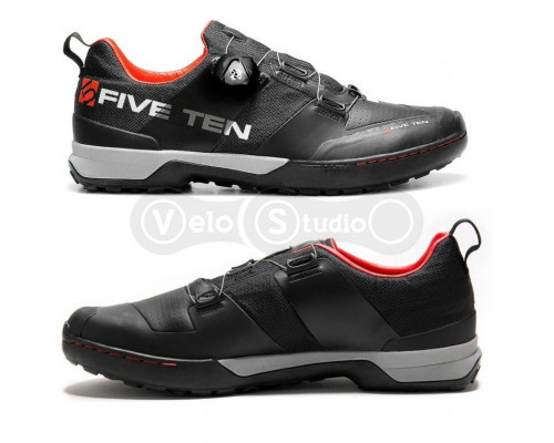 Кросівки Five Ten Kestrel Black Red під контактні педалі