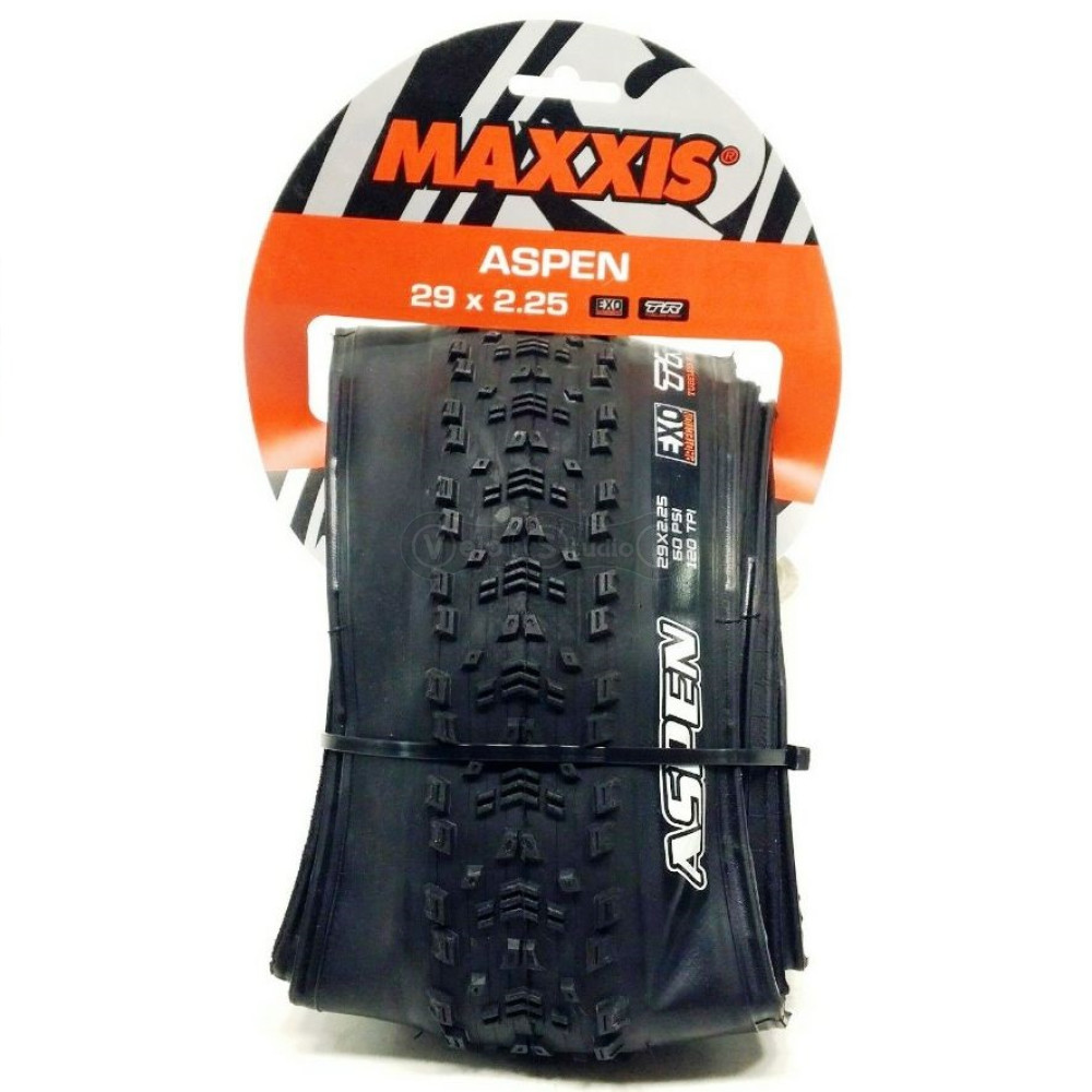 Покрышка Maxxis Aspen 29x2.25, складная, EXO/TR 120TPI, 62a/60a