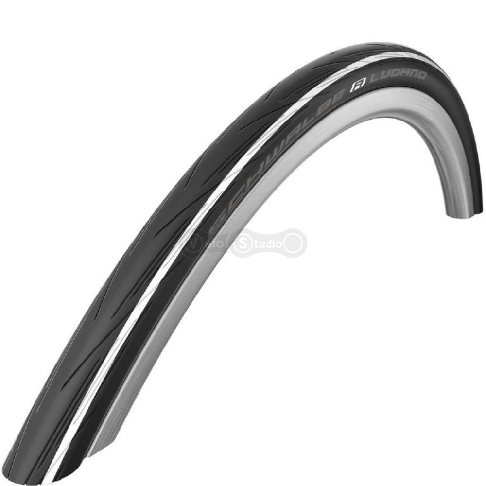 Покришка Schwalbe Lugano Active K-Guard Folding 700x23 зі смужками