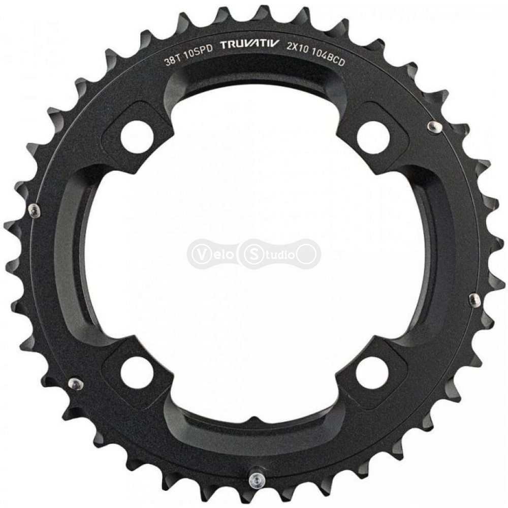 Звезда шатунов Sram X0/X9/X7/X5, 104BCD, 38T, L-Pin 10 скоростей