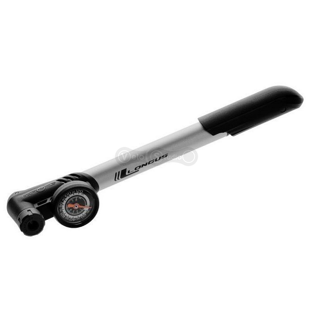 Насос Longus CLEMAN ALU-T c манометром, 120PSI