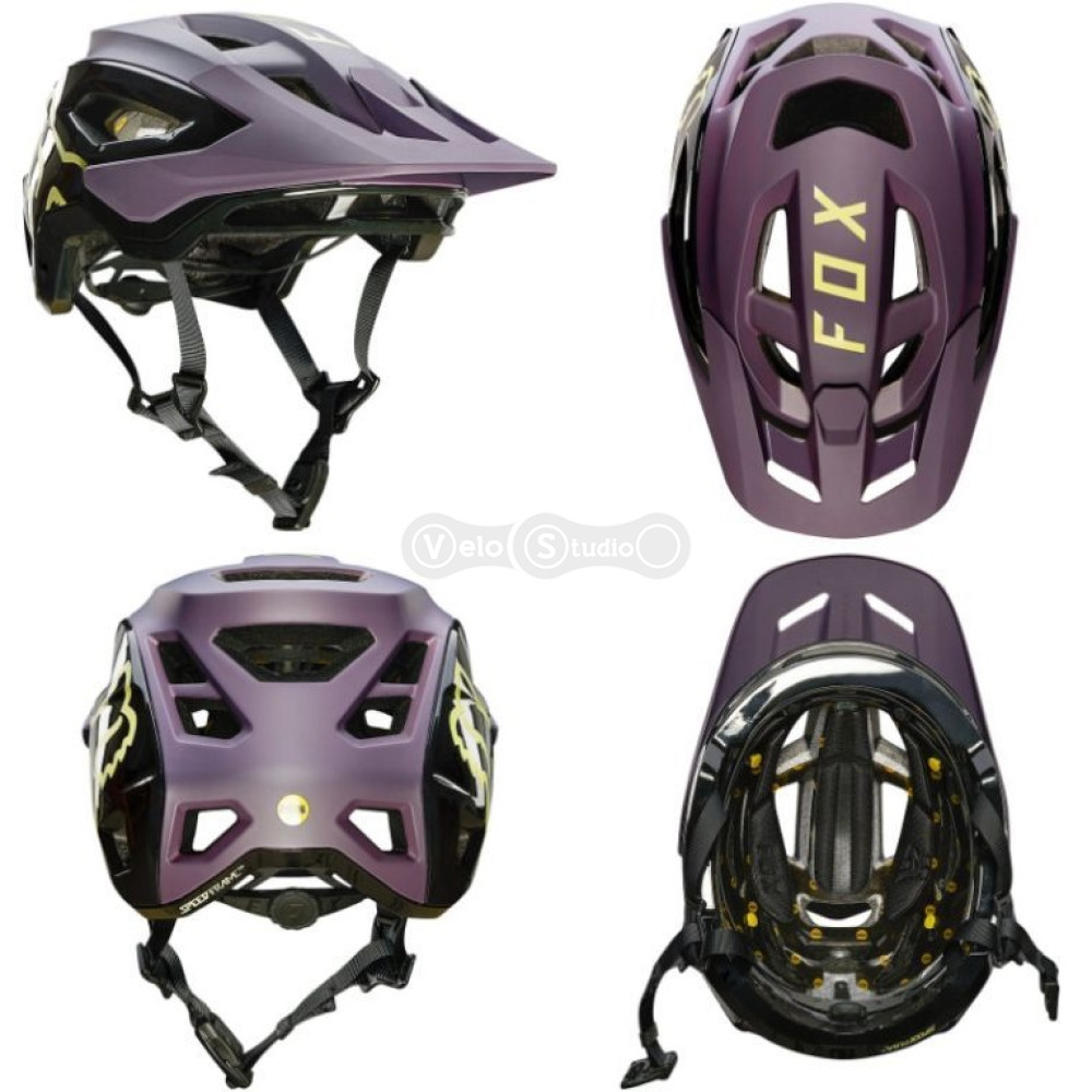 Шлем FOX SpeedFrame Pro Mips Dark Purple