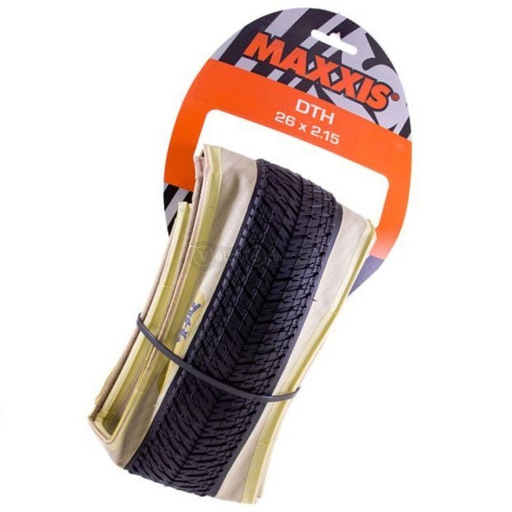 Покрышка Maxxis DTH 26x2.15, складная, SkinWall, 60TPI, 70a