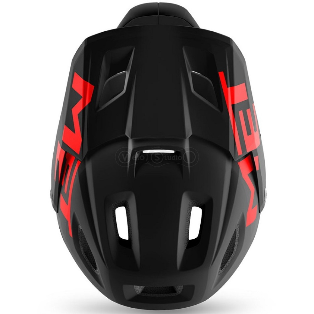Шлем MET Parachute MCR (Mips) Black Red Matt L (58-61 см)